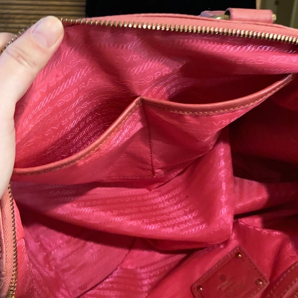 Prada Leather 2 Way Tote Bag - Picture 9 of 14